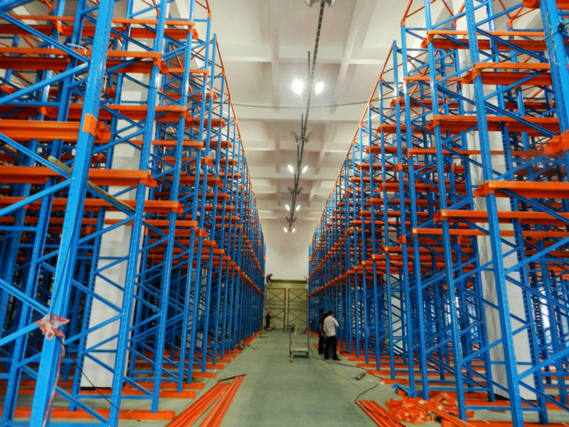 Rack ສາງສາງສາງ Cantilever ເຫຼັກກ້າຫຼາຍລະດັບ ທີ່ມີການເຄືອບຝຸ່ນ